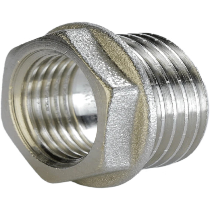 Футорка 1/2″х3/8″ЗВ никелированная А0752А(нк)