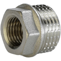 Футорка 1/2″х1/4″ЗВ нікельована (манометр) А0723А(нк)