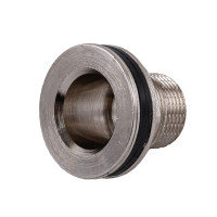 Врезка в бак 3/4″ С никелированным усиленным NO304R OPTIMUM