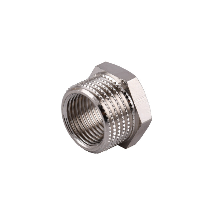 Футорка 1/2″х3/8″ЗВ нікельована NF323S OPTIMUM