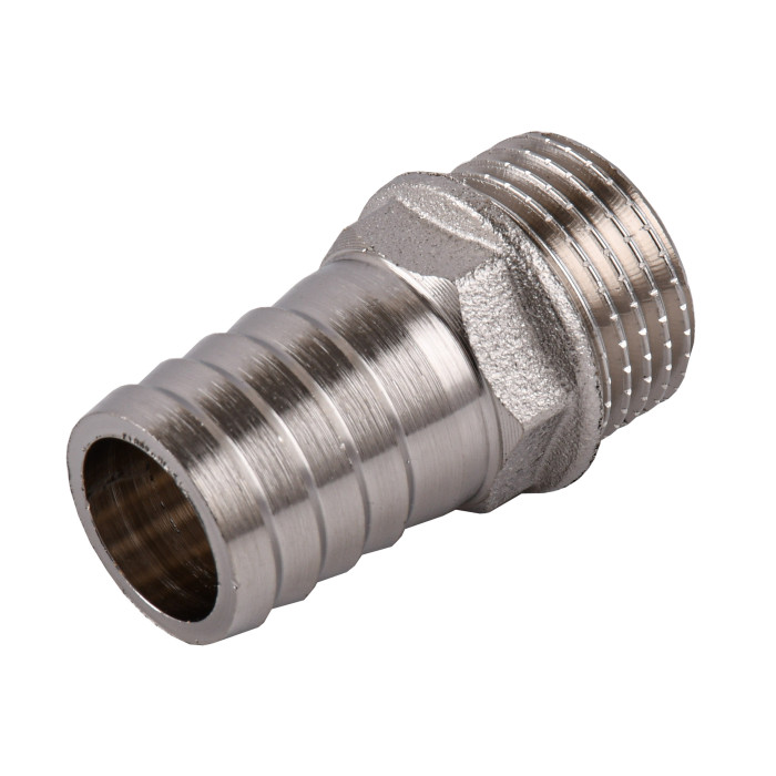 Штуцер 1/2″ С 18мм никелированный NU3I2S OPTIMUM