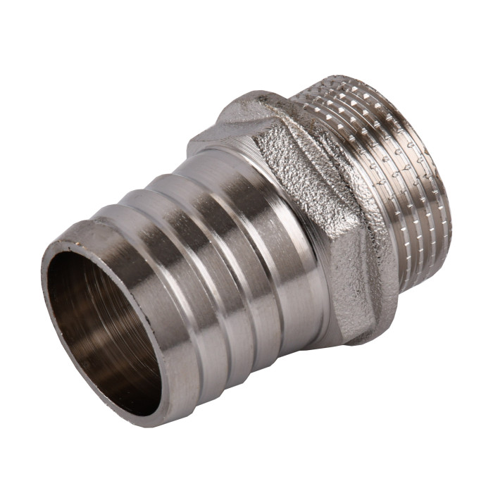 Штуцер 3/4″ С 25мм никелированный NU4L2S OPTIMUM