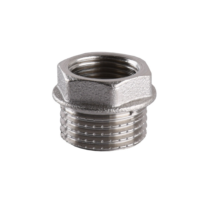 Футорка 1/2″х3/8″ЗВ никелированная А0752А(нк)