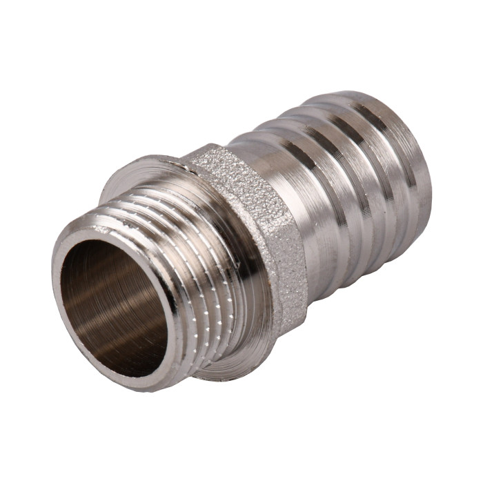 Штуцер 1/2″ С 20мм никелированный NU3J2S OPTIMUM