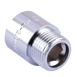 Удлинитель SELBA 1/2″ CHROM 15мм SL6100