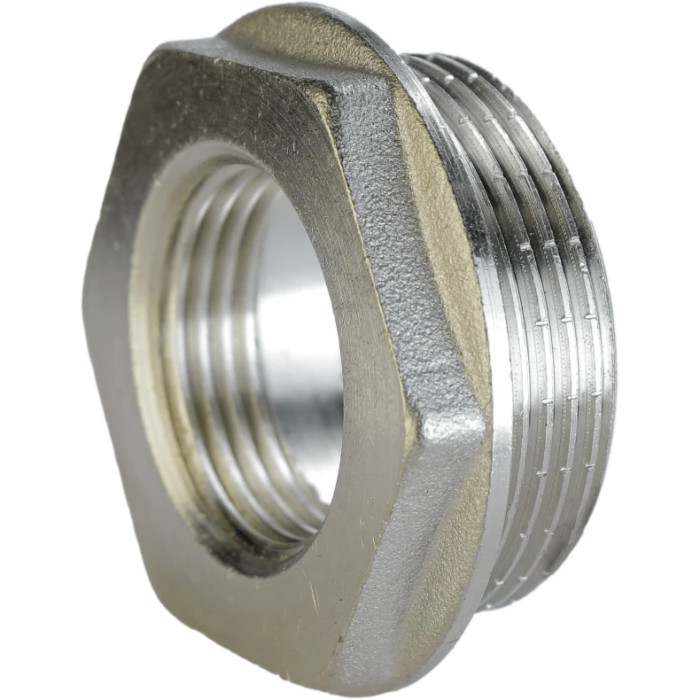 Футорка 1 1/4″х 3/4″ЗВ нікельована А0711А(нк)