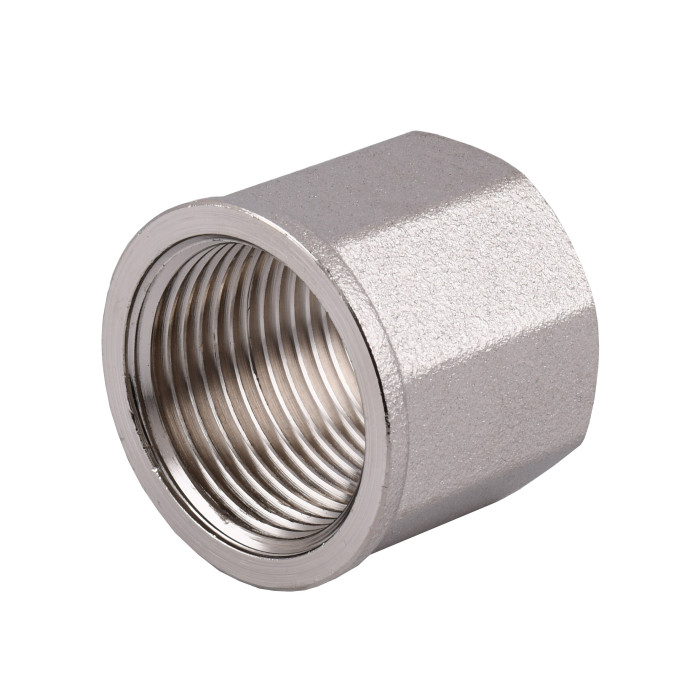 Муфта 1″ВВ никелированная восьмигранная NM551O OPTIMUM