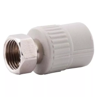 Муфта PPR ASG 20 мм ВВ 1/2' 1415274765