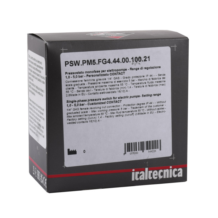 Реле давления Italtecnica PM-5 G (PM5G14)