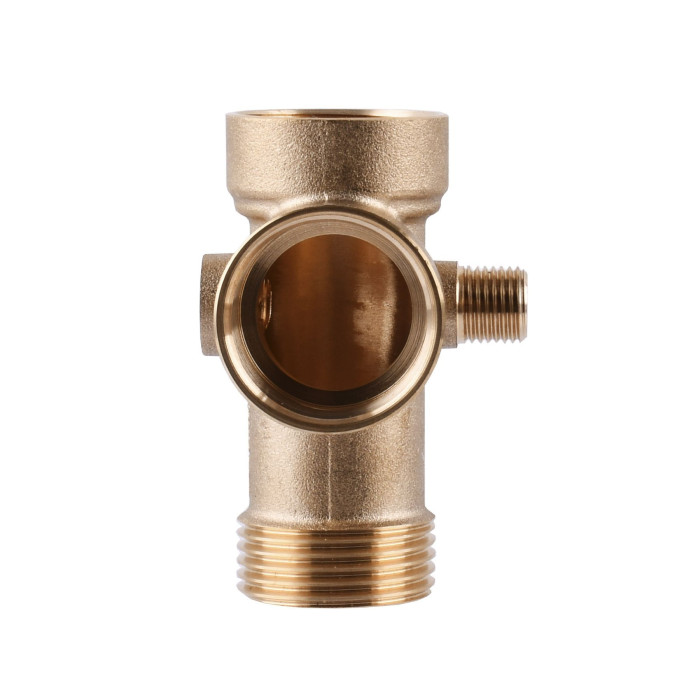 Гребінка 5-ти ходова 80мм (п&amp;apos;ятірник) OPTIMA з виходами 1/4″вр 1/4″зр на одній осі  (DS 005 C)