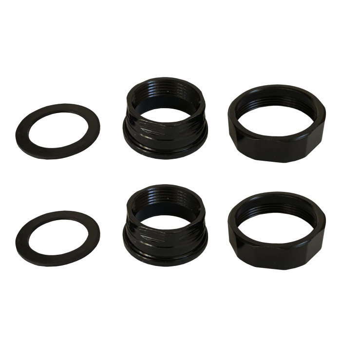 Комплект гайок  2″ - 1 1/4″ сталь  ( комплект 2 упаковки )