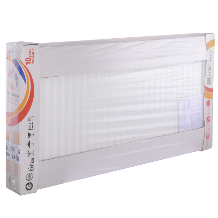 Радіатор сталевий 22/500x800 бок OPTIMUM