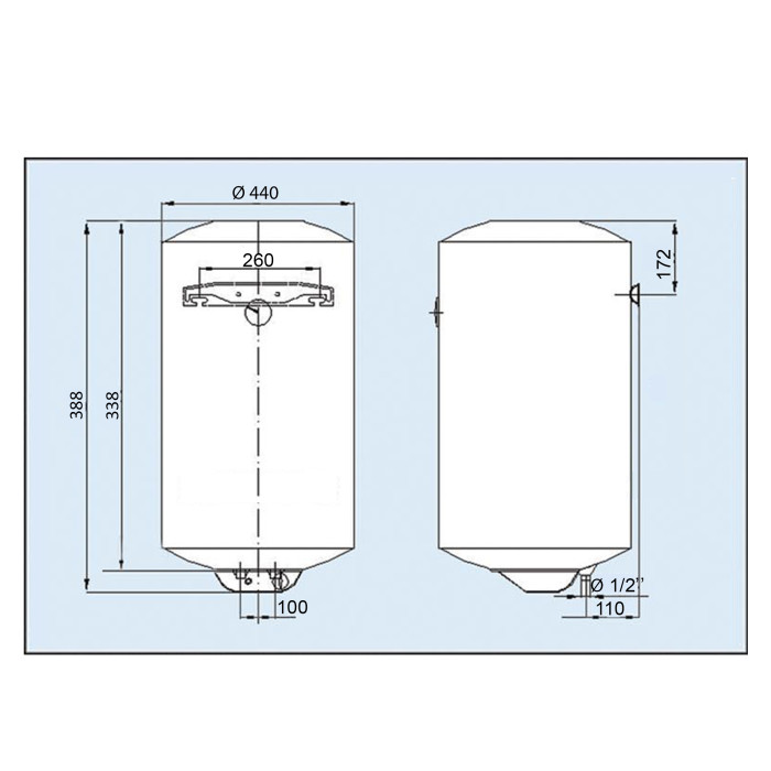 Водонагреватель LEOV LV 30 l