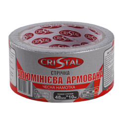 Стрічка алюмінієва армована CRISTAL 48мм х 10м