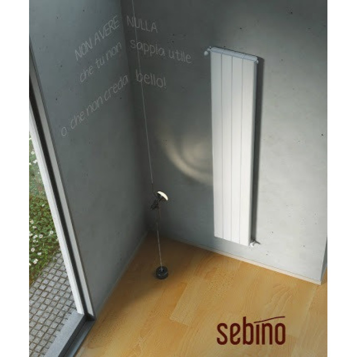Вертикальний радіатор Global Sebino 1800 - 4 секції (Італія)
