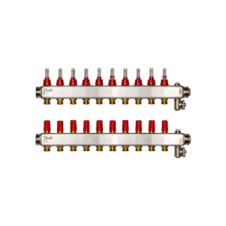 Колектор Danfoss SSM-3F з витратомірами 10+10 (088U0760)
