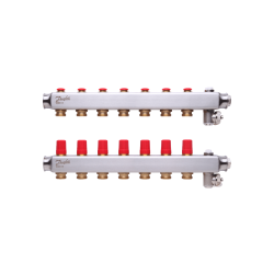 Колектор Danfoss SSM-3F з термоклапанами 7+7 (088U0807)