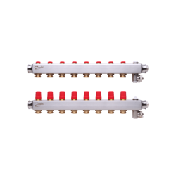 Колектор Danfoss SSM-3F з термоклапанами 8+8 (088U0808)