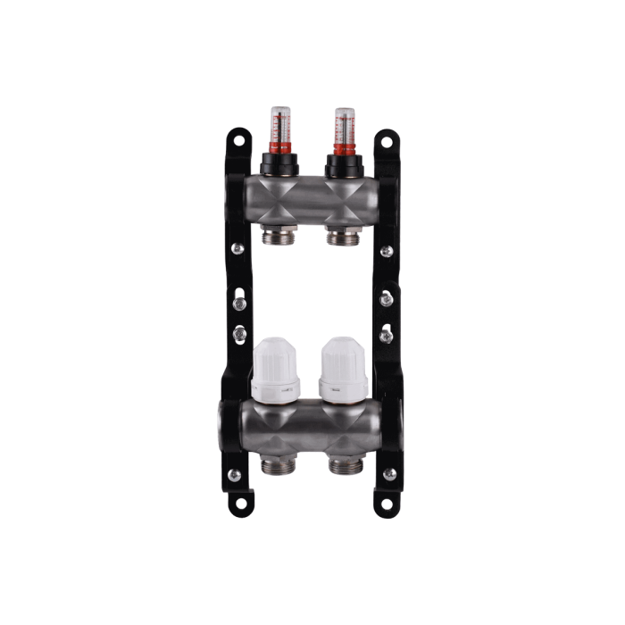 Колектор ECO Technology з витратомірами 001N 1″ x2