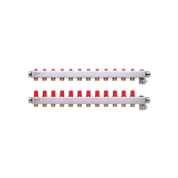Колектор Danfoss SSM-3F з термоклапанами 12+12 (088U0812)