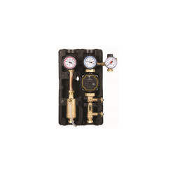 Насосна солнечная группа Afriso 130-4 з насосом Grundfos UPM 3 Solar 25-75 (77889)