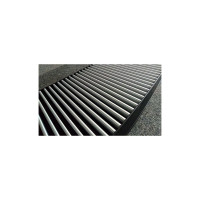 Внутрішньопідлоговий конвектор Carrera CV2 (Black) 380.2000.90 + вент. DC 24V (CV2B24dc_38/200/09)