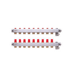 Колектор Danfoss SSM-3F з термоклапанами 9+9 (088U0809)