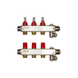 Колектор Danfoss SSM-3F з витратомірами 3+3 (088U0753)