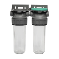 Колба фільтра прозора 3P DUPLEX РЕТ для холодної води Ecosoft 3/4"
