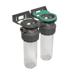 Колба фільтра прозора 3P DUPLEX РЕТ для холодної води Ecosoft 3/4"