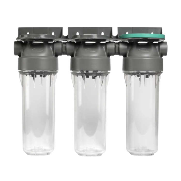 Колба фільтра прозора 2P TRIPLEX РЕТ для холодної води Ecosoft 3/4