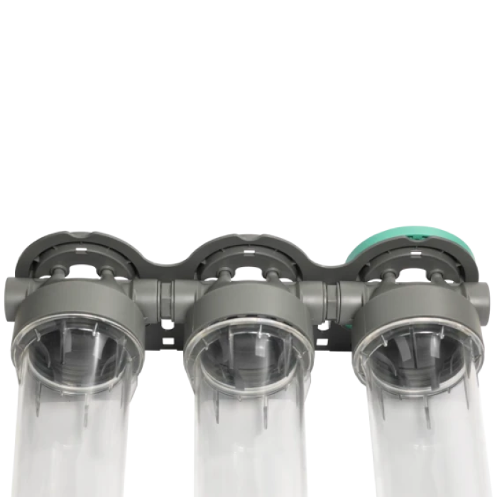Колба фільтра прозора 2P TRIPLEX РЕТ для холодної води Ecosoft 3/4