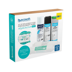 Комплект картриджів Ecosoft PURE AquaCalcium Mint "6 місяців"