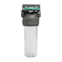 Колба фільтра прозора 3P РЕТ для холодної води Ecosoft 1/2"