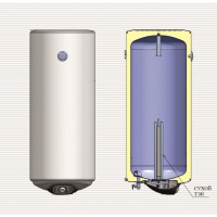 Водонагрівач Eldom Eureka 80 SLIM  2x1.0 kW  WV08039D (000002569)