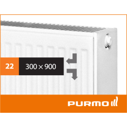 Стальной радиатор PURMO Compact 22 300x900 (F062203009010300)
