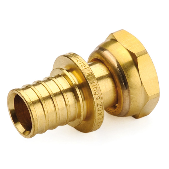 Накидна гайка (під гільзу) General Fittings RH 1/2" -20х2.8 внутрішня різьба