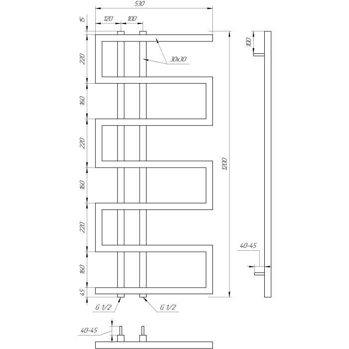 Сушка для рушників Dual