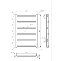 Сушка для рушників Level (GA-1702)