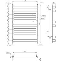 Сушка для рушників Santa (GA-51003)