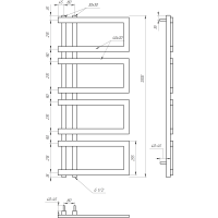 Сушка для рушників Enzo (GA-4406)
