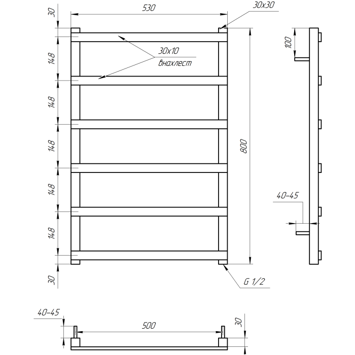 Сушка для рушників Basis Light