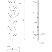 Сушка для рушників Albero (GA-3804)
