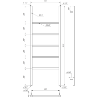 Сушка для рушників Bianco (GA-61001)