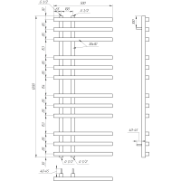 Сушка для рушників Carisma (GA-97002)