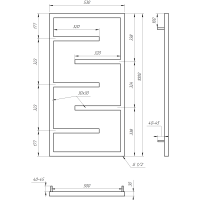 Сушка для рушників Infinite (GA-4001)