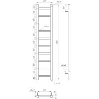Сушка для рушників Scala (GA-3604)