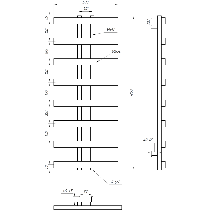 Сушка для рушників Symmetry