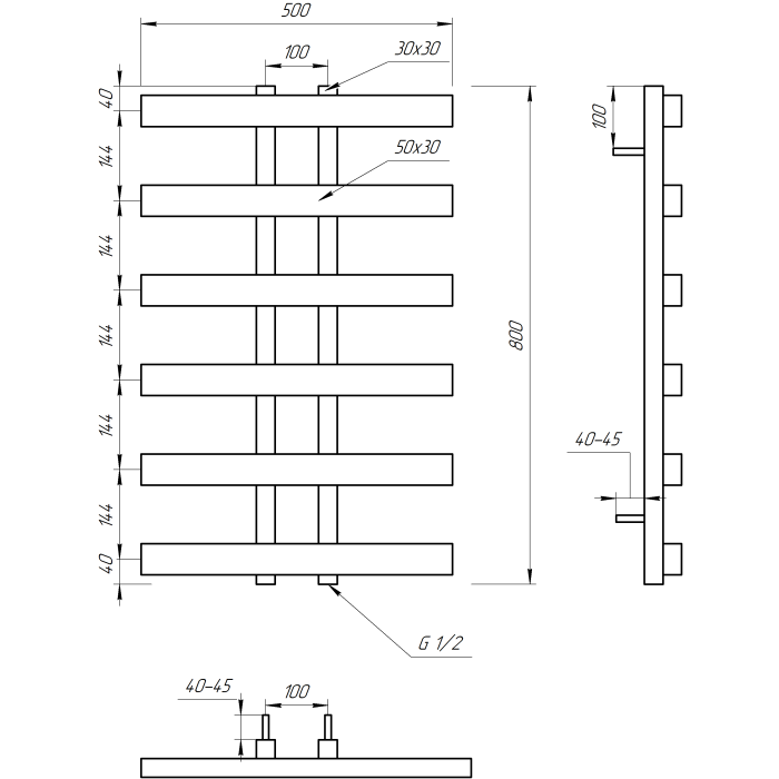 Сушка для рушників Symmetry