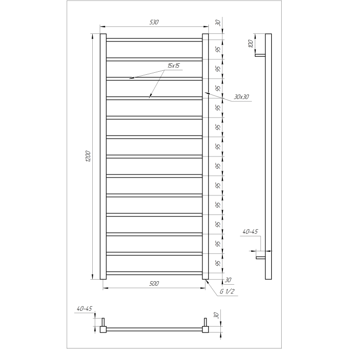 Сушка для рушників Flat